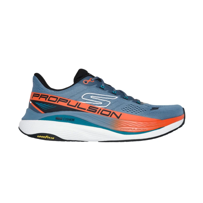 خرید کفش آبی مردانه اسکچرز رانینگ اورجینال مدل 220509 SLT Max Cushioning Propulsion از نمایندگی اسکیچرز