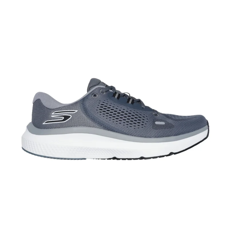 خرید کفش طوسی رانینگ مردانه اسکچرز مدل 246082 CHAR Go Run Pure 4 از ایران اسکیچرز