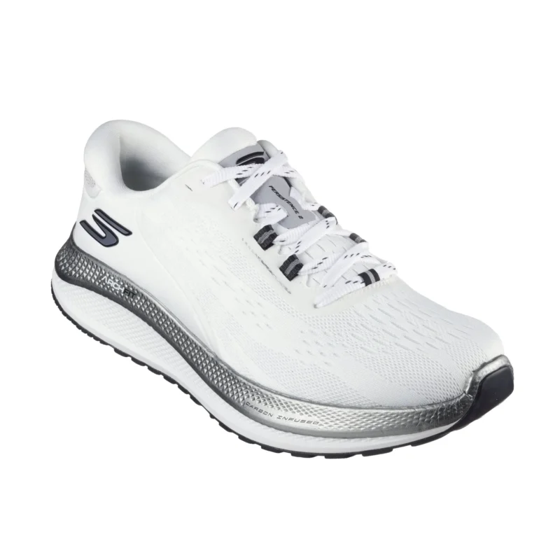 خرید کفش سفید مردانه اسکچرز مدل 246084 WBLK Go Run Persistence 2 از نمایندگی اسکیچرز