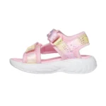 صندل دخترانه اسکچرز مدل 302682N LPMT Slights Unicorn Dreams Sandal - Majestic Bliss صندل اورجینال دخترانه اسکیچرز صورتی